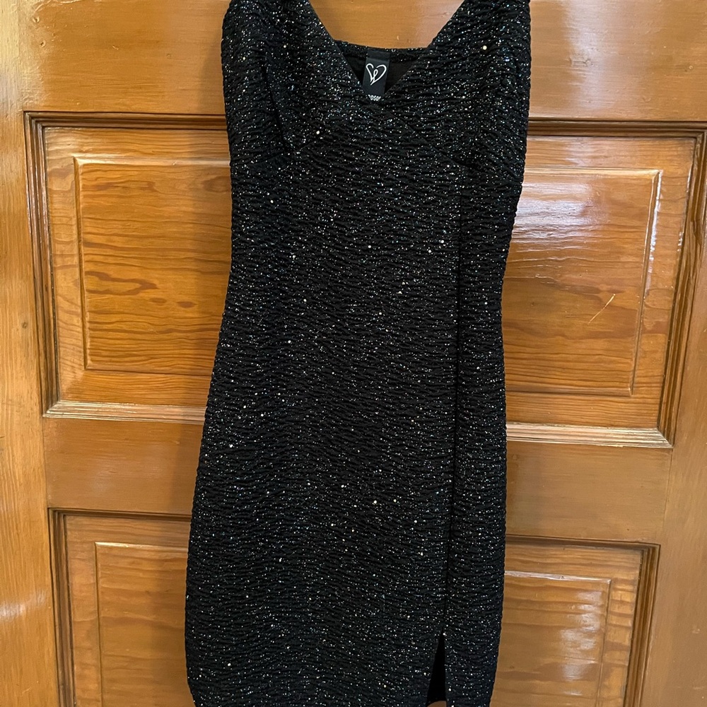 Windsor Black Dress With Spaghetti Straps